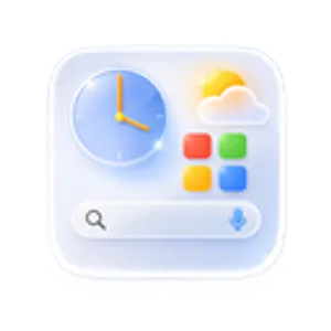 GNT: Glass New Tab – iOS Style Dashboard